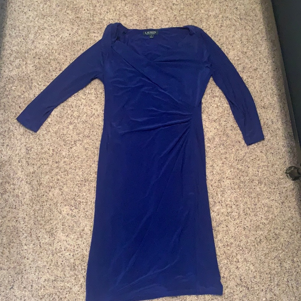 Ralph Lauren Size 6 blue dress